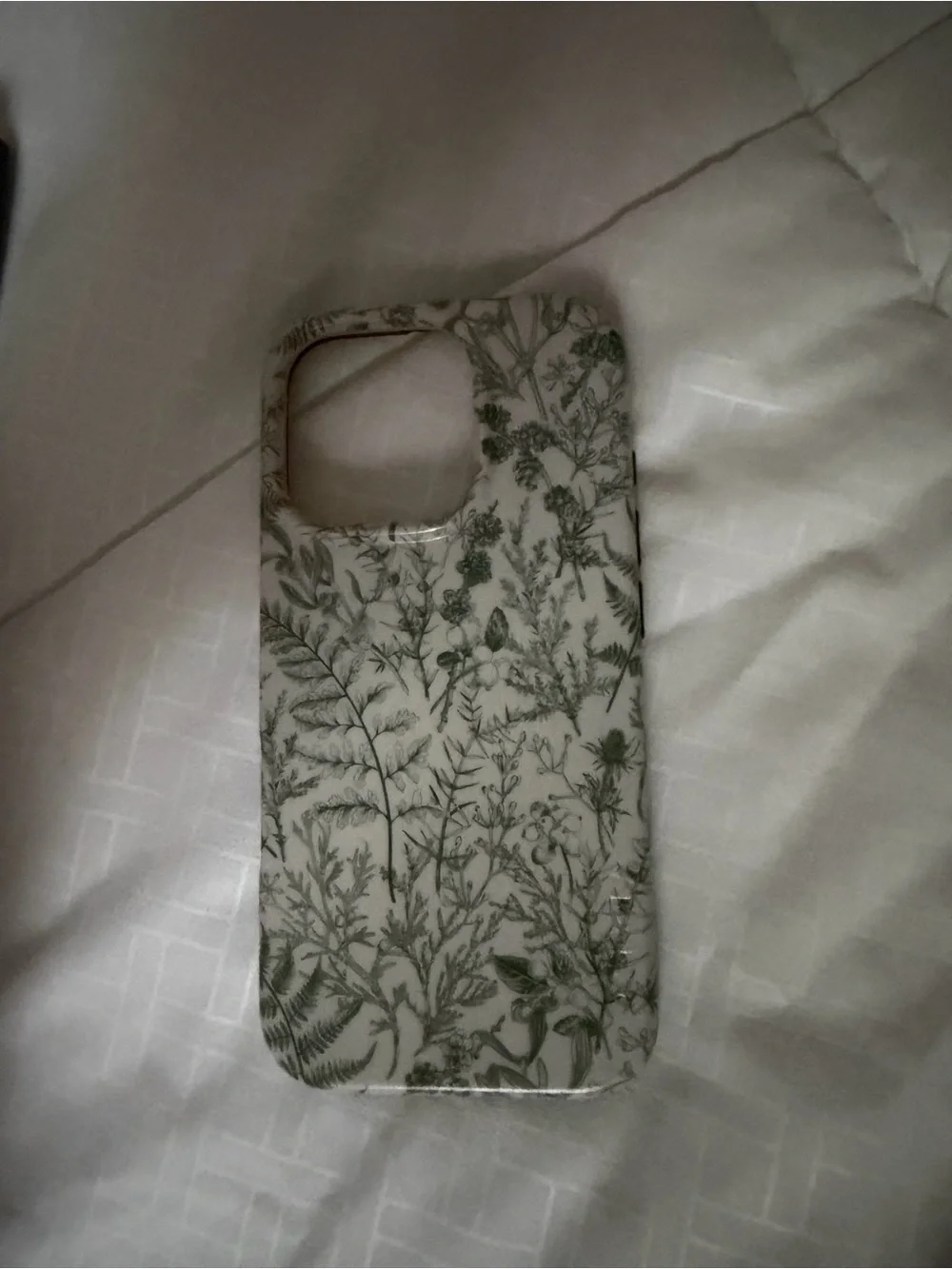 Casely Floral Botanical Green Phone Case - Slim Protective Cover